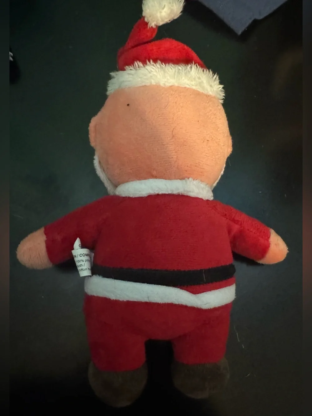 Plush Santa Claus Dog Toy Woof Pack like Bark box subscription squeak crinkle